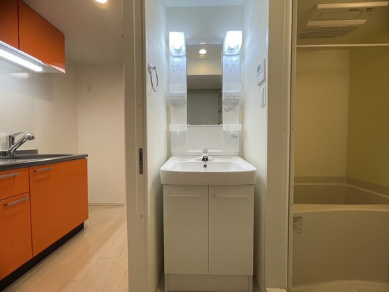 洗面設備　※別号室の写真です