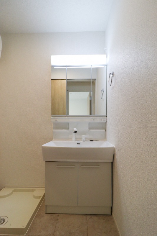 洗面設備　図面と現状に相違がある場合には現状を優先