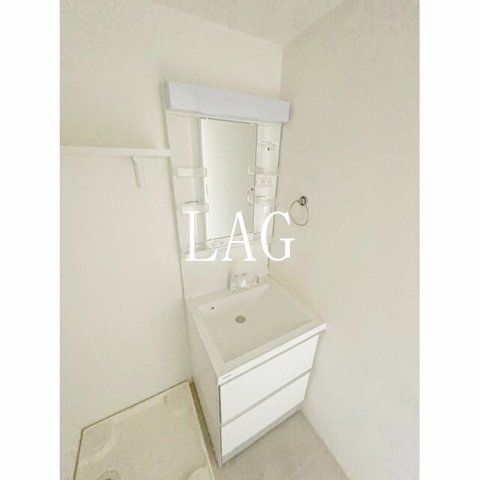 洗面設備　洗面台です。