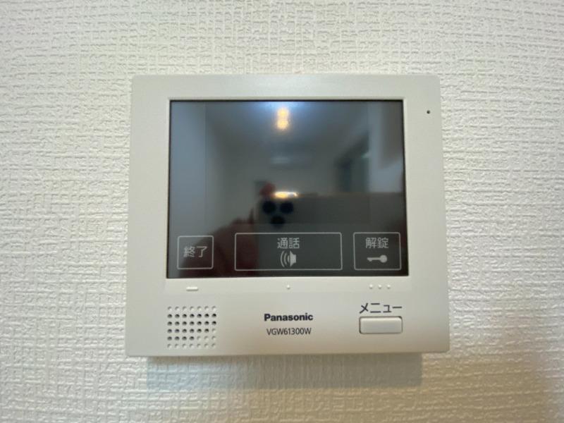 セキュリティ　※同シリーズ物件モデルルームの写真です