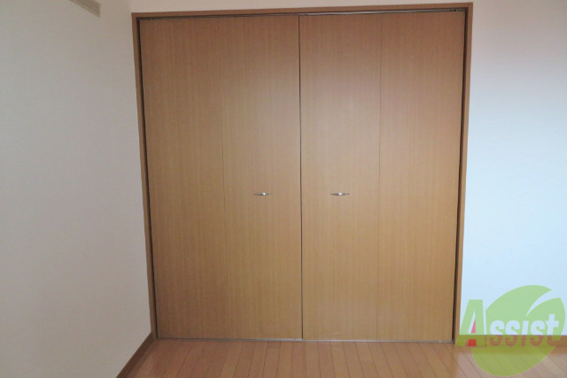 収納　クローゼットです。奥行もしっかりあります。