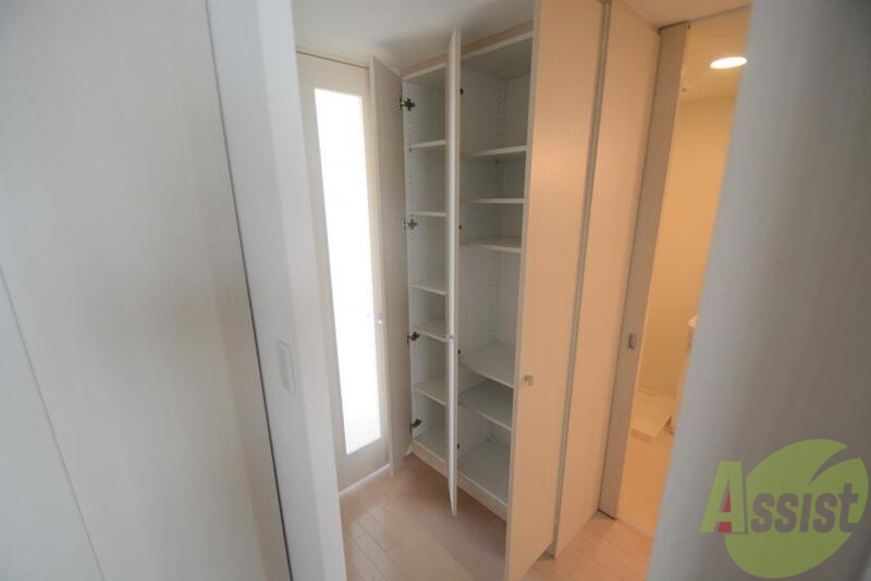 収納　広々大容量収納です。