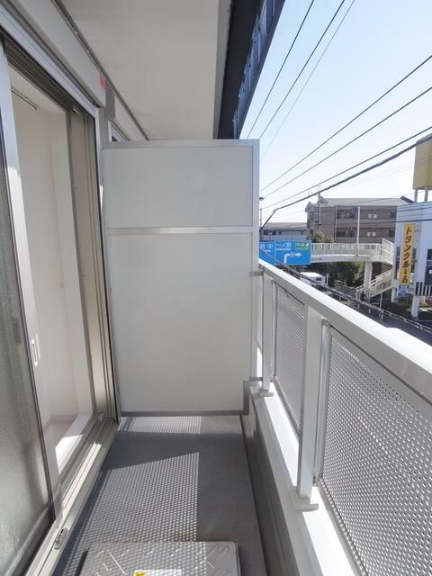 バルコニー　洗濯物はこちら♪