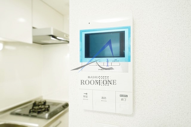 セキュリティ　モニター付きインターホンです。