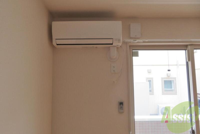 その他設備　エアコンは新しいものが付いてます。地味に嬉しいポイントです。