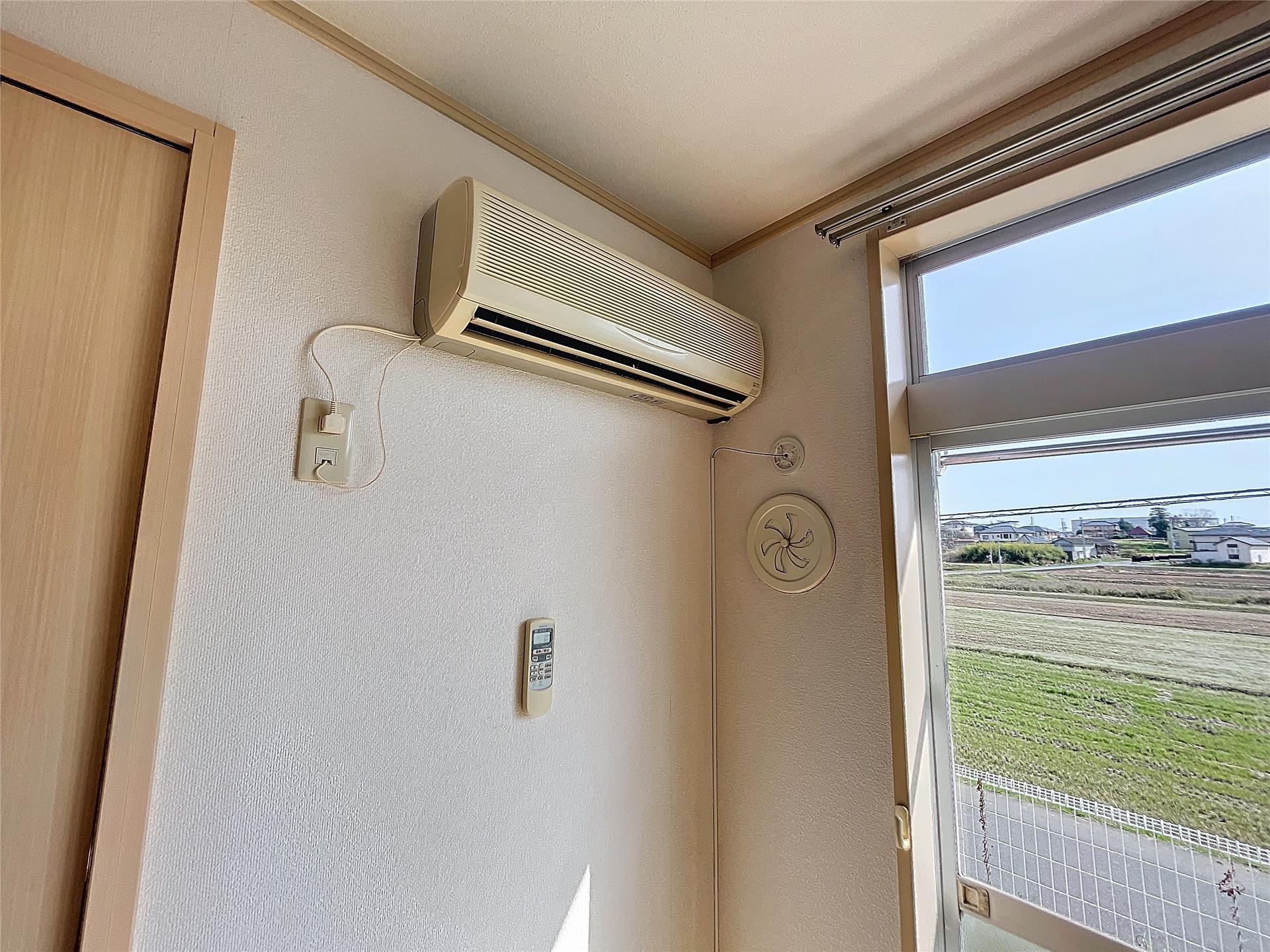 その他設備　エアコン。