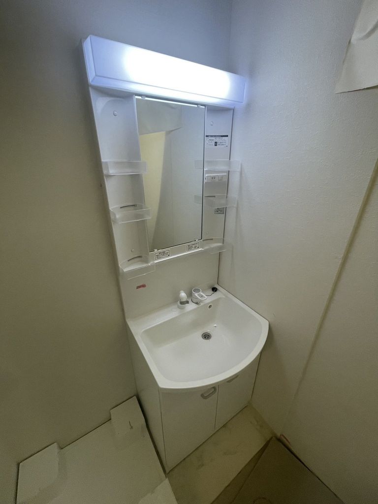 洗面設備　同施工type参照　現状優先