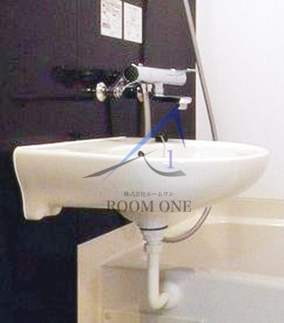 洗面設備　洗面台です。