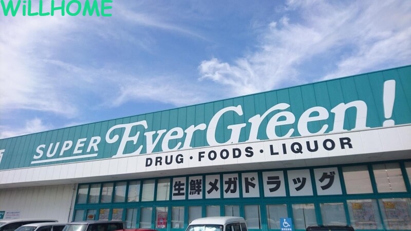 ドラックストア　スーパーエバグリーン四ヶ郷店（ドラッグストア）まで1290m