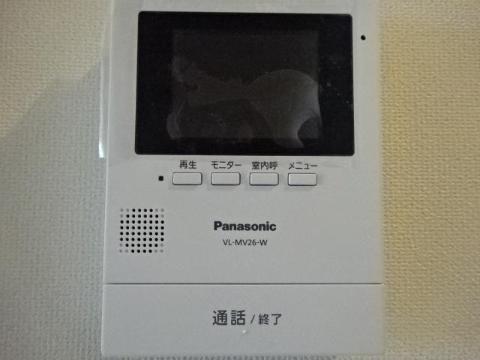 セキュリティ　カメラ付インターホン（イメージ）