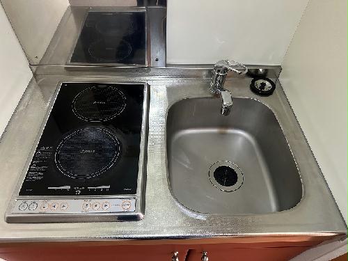 キッチン　キッチン混合水栓設置済みです