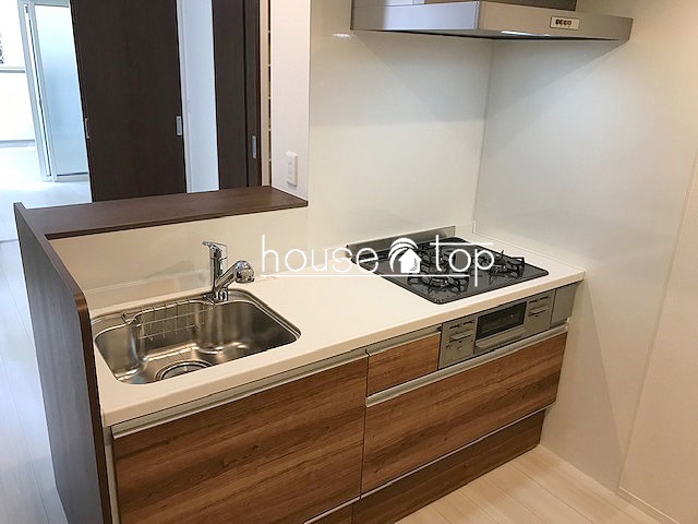 キッチン　3口ガスコンロ