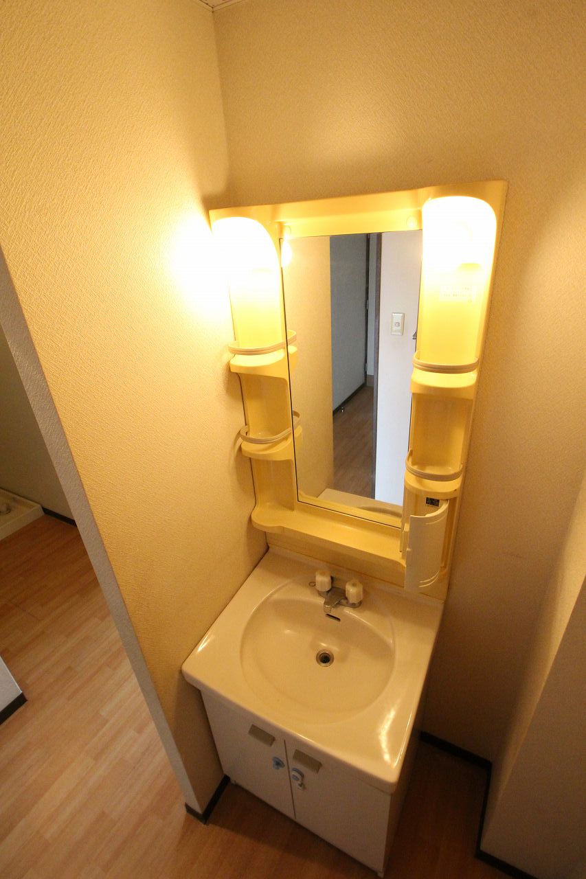 洗面設備　別の部屋の写真です