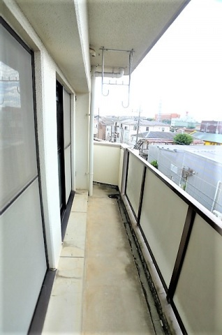 バルコニー　バルコニーがあります