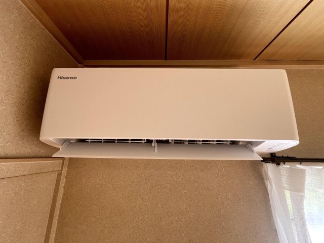 その他設備　エアコンは新品交換しました