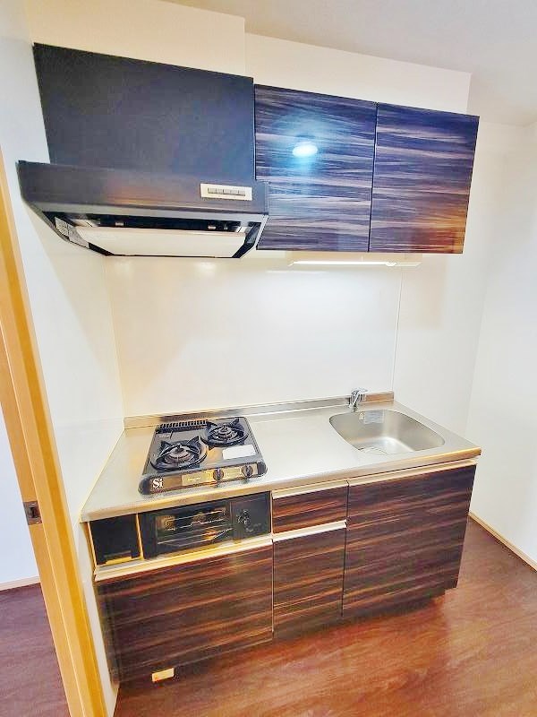 キッチン　★システムキッチングリル付き/２口コンロ★