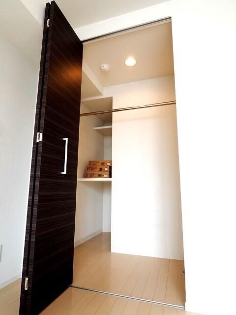 収納　ちょっとした収納スペースも充実しています