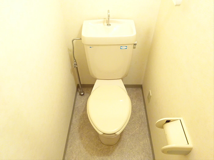 トイレ　ゆったりとした空間のトイレです