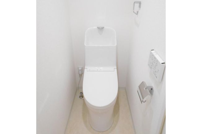 トイレ　ゆったりとした空間のトイレです