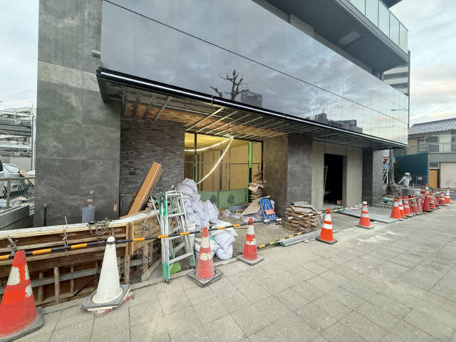 エントランス　※建築中