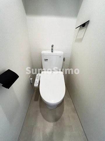 トイレ　ゆったりとした空間のトイレです