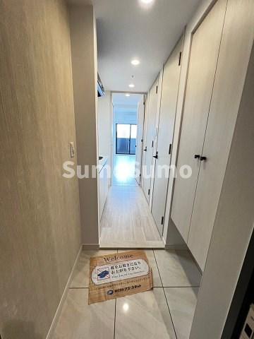 玄関　ゆったりとした玄関です