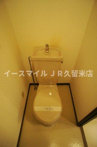 トイレ　ゆったりとした空間のトイレです