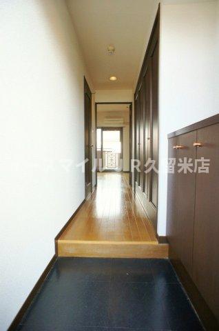 玄関　ゆったりとした玄関です