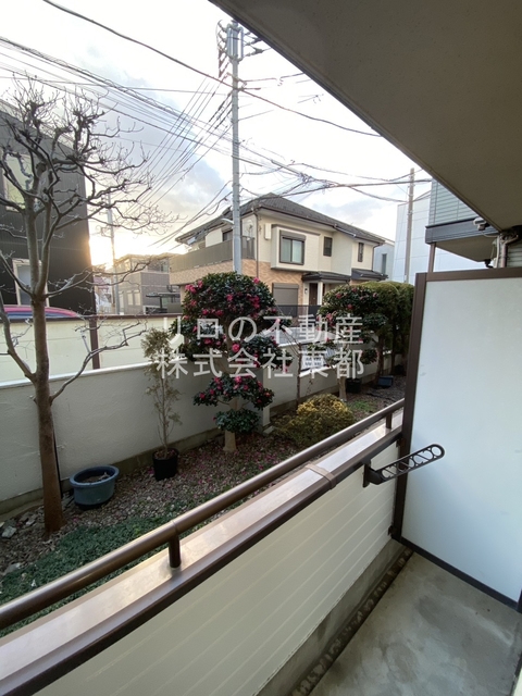 バルコニー　バルコニー付！お天気のいい日は洗濯物も気持ちよく干せますね！