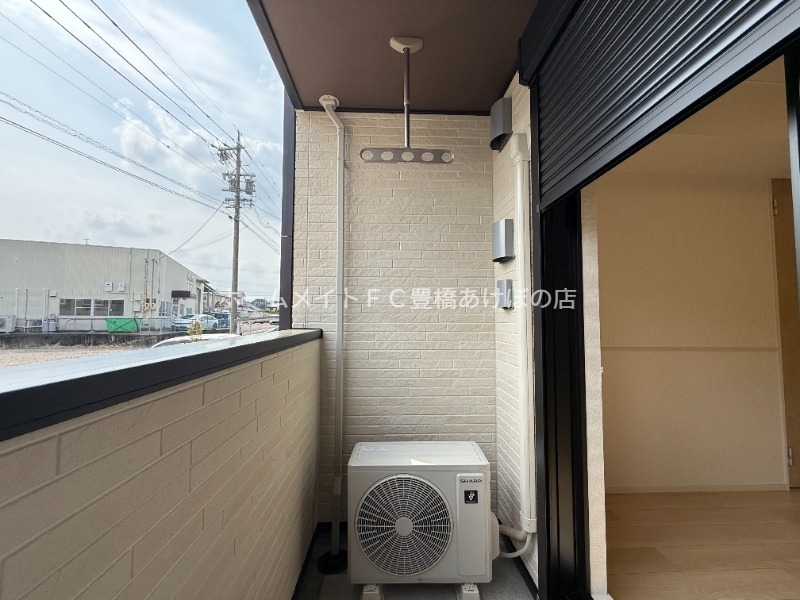 バルコニー　同型完成モデル