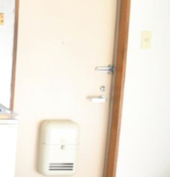 セキュリティ　ドアロックです