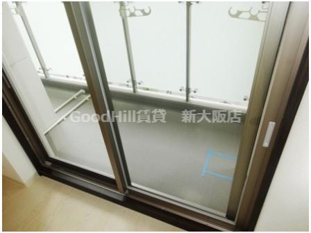 バルコニー　エステムコート新大阪Xザ・ゲート