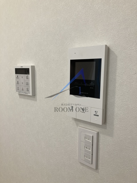 セキュリティ　モニター付インターホンです。