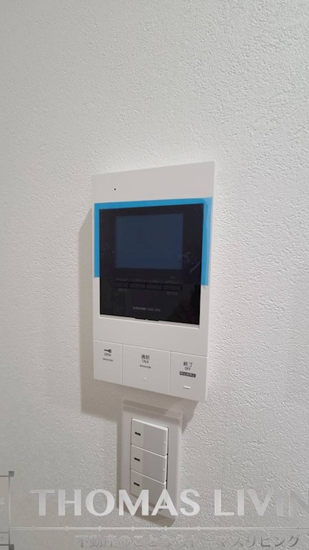 セキュリティ　モニター付きインターホンでセキュリティーもバッチリです！