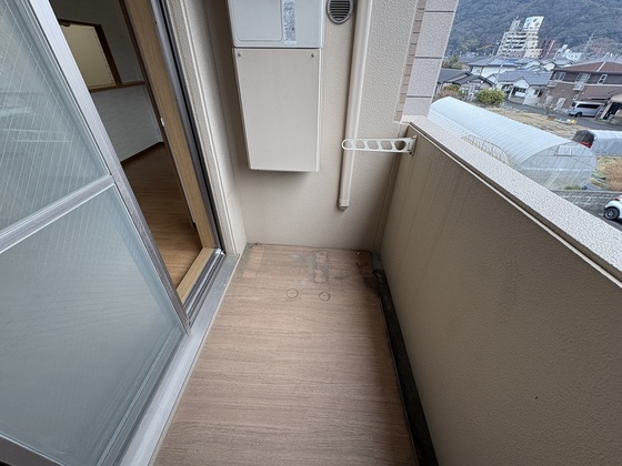 バルコニー　※別部屋の写真です