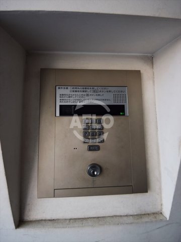 セキュリティ　エルミタージュ難波南V　オートロック