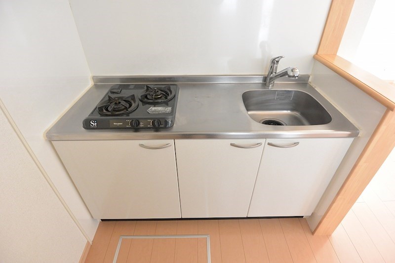 キッチン　２口ガスコンロキッチン