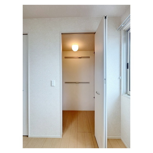 収納　使い易さが好評のクローゼット