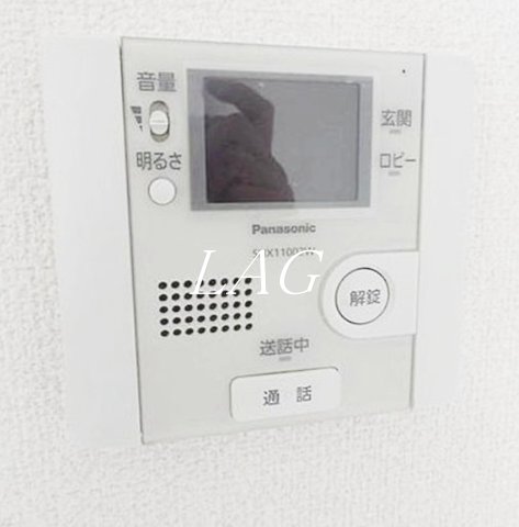 その他設備　モニター付きインターホンです。