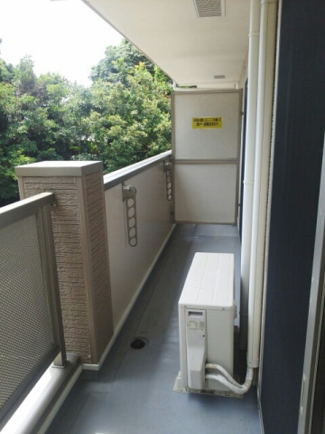 バルコニー　南向き