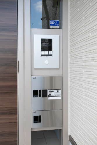 建物外観　安心安全オートロック完備しております。