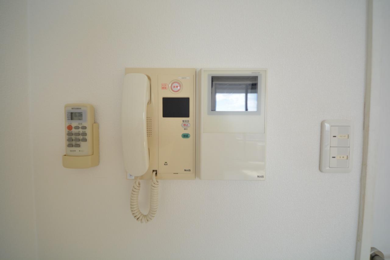 セキュリティ　メゾン・ド・ヴィレ大阪城公園前　ＴＶ付モニターホン