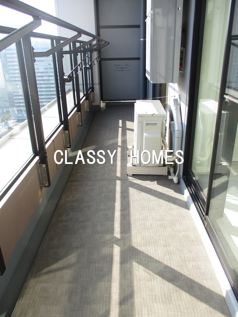 バルコニー　2019年竣工　品川ハートビュータワー：バルコニー