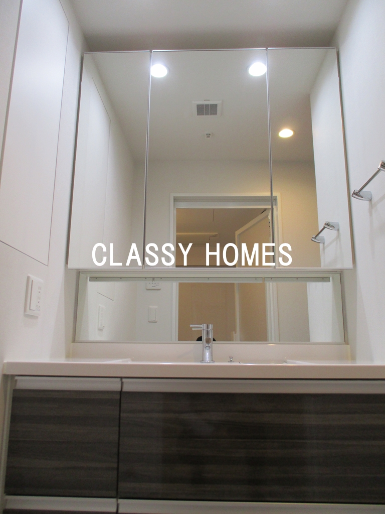 洗面設備　2019年竣工　品川ハートビュータワー：洗面台