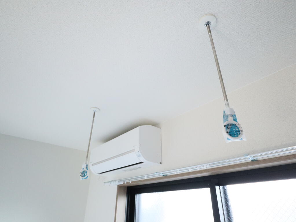 その他設備　室内物干し