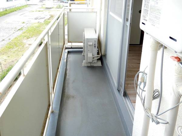 バルコニー　ビレッジハウスの同一物件・同一タイプの間取りの写真です