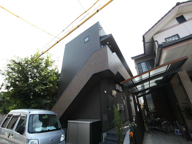 建物外観　外観　デザイナーズ　光インターネット無料