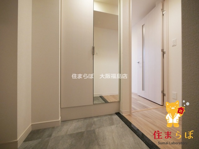 玄関　出入りのしやすさを確認