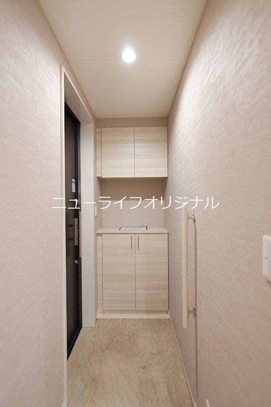 玄関　シューズボックス付きの玄関です！