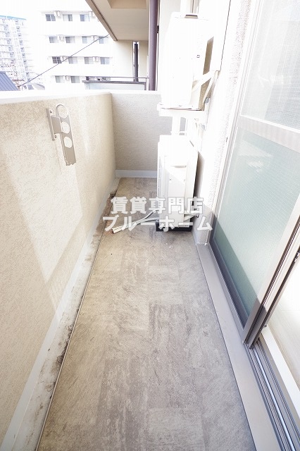 バルコニー　L字のバルコニー！